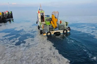 Marmara Denizi'nde müsilaj için çalışmalar başladı