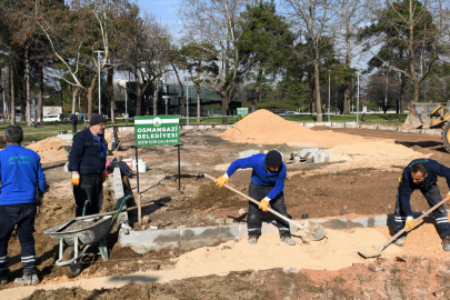 Osmangazi Belediyesi’nden gençlere basketbol sahası