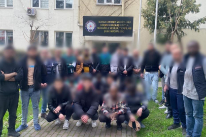 Bursa'da kaçak göçmen çalıştıran iş yerine baskın