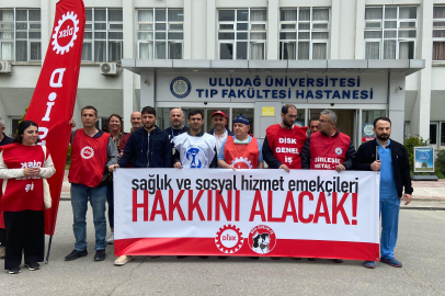 Dev Sağlık İş Bursa: Sağlık ve sosyal hizmetler ı̇şçileri hakkını alacak!