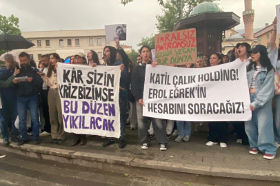 İşçi Erol Eğrek’in öldürülmesi Bursa'da protesto edildi