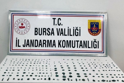 Bursa'da Jandarmadan tarihi eser operasyonu: 1 tutuklama