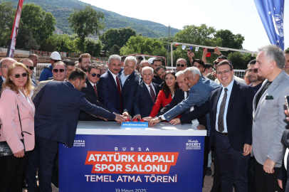 Atatürk Spor Salonu’nun temeli törenle atıldı