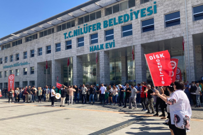 Nilüfer Belediyesine grev kararı asıldı