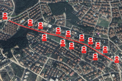 Bursa'da trafik düzenlemesi