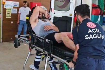 Radyatörden fışkıran kaynar su oto tamircisini yaraladı