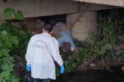 Bursa'da dere yatağında bir kişi ölü bulundu