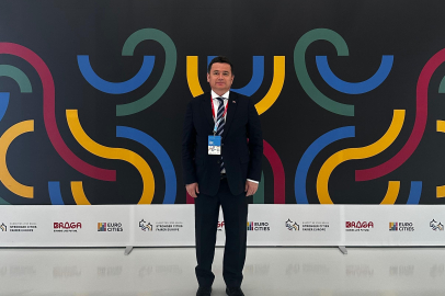 Erkan Aydın Portekiz’de Eurocities “Call To Action” sözleşmesini imzaladı