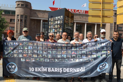 10 Ekim Gar Katliamı'nda hayatını kaybedenler anıldı