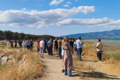İznik Gölü'ne giren iki çocuk kayboldu