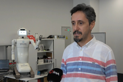 Bursa Teknik Üniversitesi'nde yapay zeka destekli insansı robot geliştirildi
