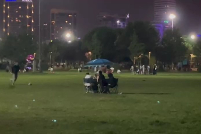 Bursa'da yağmur sevinci