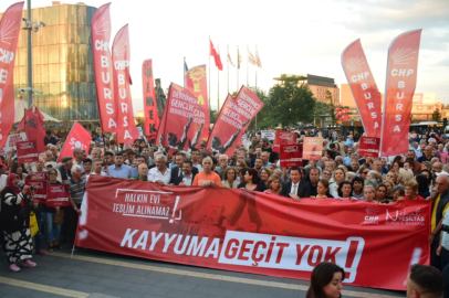 Bursa’da kayyım tepkisi: “Halkın iradesi gasbedilemez”