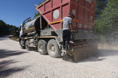 Dağ ilçelerinde ulaşıma konfor geldi