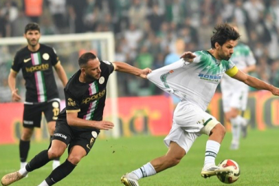Bursaspor’un 20 maçlık yenilmezlik serisi sona erdi