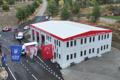 Harmancık'a tam donanımlı itfaiye binası