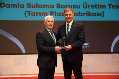 Çiftçi ve çevre dostu yatırıma anlamlı ödül