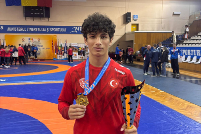 Belediyesporlu güreşçi Balkan şampiyonu oldu