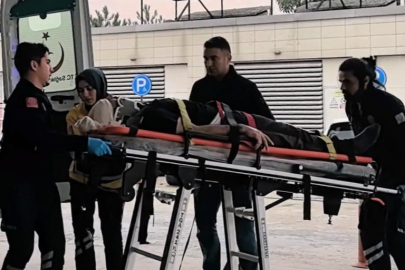 Bursa'da başına makine çarpan işçi yaralandı