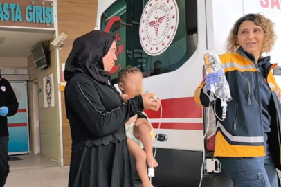 Bursa'da oyun oynarken ateşe düşen çocuk ağır yaralandı