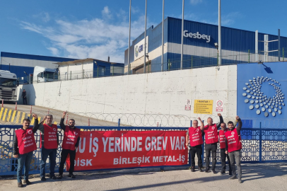 Birleşik Metal Bursa Şubesi Gesbey’de greve çıktı: Grev korkusu fabrikaya imam getirtti