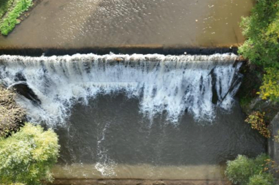 Bursa'da kuruyan dereler, yağmur ile akmaya başladı