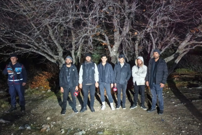 Uludağ'da ormanda mahsur kalan 6 kişi kurtarıldı