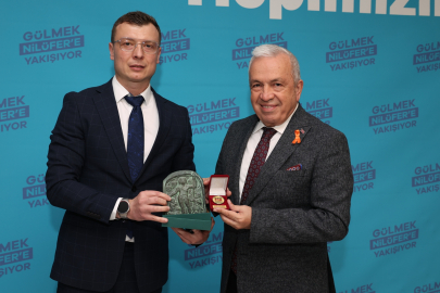 Bulgar heyet, Şadi Özdemir’i ziyaret etti