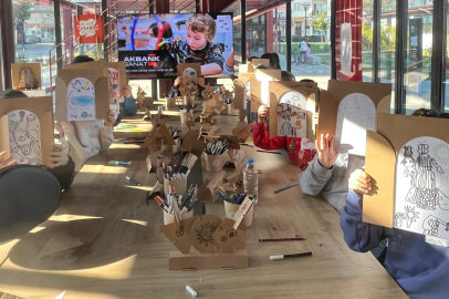 Çocuklar Pancar Deposu’nda sanatla buluştu