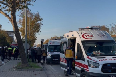 Bursa'da yarış yapan iki otomobil kazaya sebep oldu: 13 yaralı