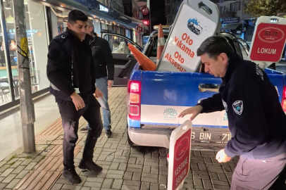 Çalı Mahallesi'nde kaldırım işgallerine sabah operasyonu