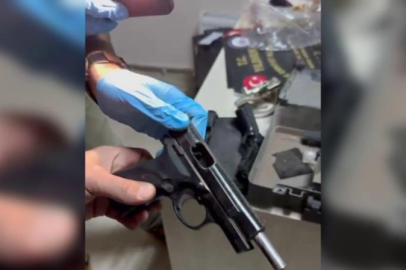 Bursa'da kaçak silah atölyesine operasyon