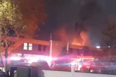 Kestel'de fabrika yangını paniğe neden oldu