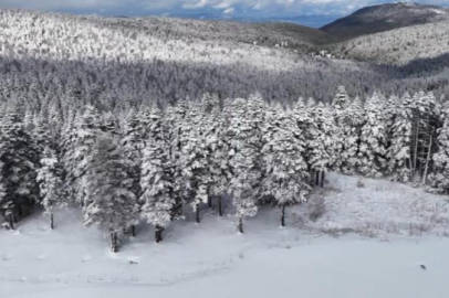 Uludağ'da kar kalınlığı 6 santimetreye geriledi