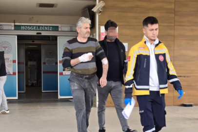 Bursa'da fabrikada elini testereye kaptıran işçi yaralandı