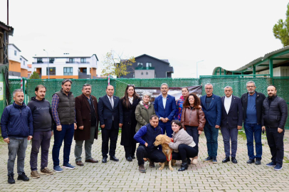 Gemlik Hayvan Hakları İnisiyatifi, Başkan Deviren ile hayvan bakımevinde yerinde tespit toplantısı yaptı