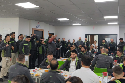 Bursa'da Renault, Tofaş, Bosch işçileri MESS'in dayatmalarına karşı eylem yaptı