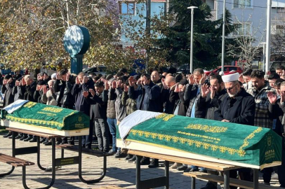 Bursa'da kızını öldürüp intihar eden baba kızıyla yanyana toprağa verildi