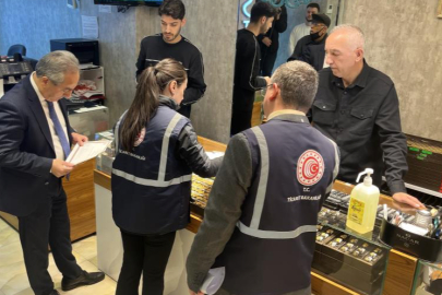 Bursa'da kuyumculara baskın: 82 kuyumcuya 16 milyon TL idari para cezası kesildi