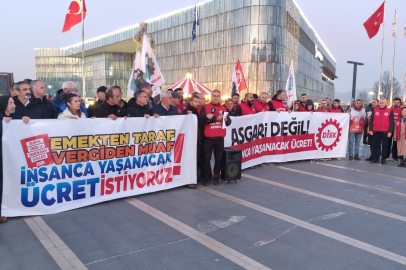 DİSK, Bursa'dan seslendi: İnsanca ücret, vergide adalet istiyoruz