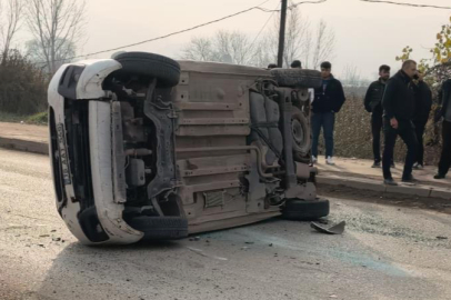 Bursa'da yaşanan kazada 3'ü çocuk 7 kişi yaralandı