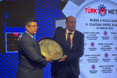 Türk Metal Sendikası Bursa 3 No’lu Şube Kongresinde konuşan Altundağ: Fazla mesaiye kalmayacağız