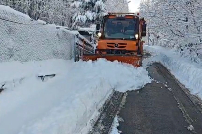 Osmangazi Belediyesi kar mesaisini sürdürüyor