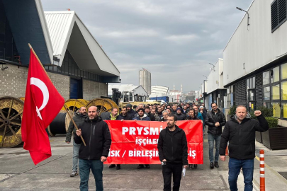 Bursa'da metal işçilerinin eylemi devam ediyor