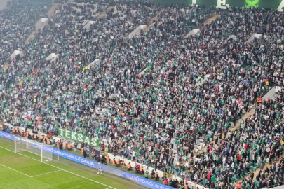Bursaspor taraftarı tribüne uzak kaldı