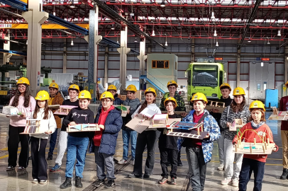 Öğrenciler BURULAŞ’ta hem eğlendi hem öğrendi