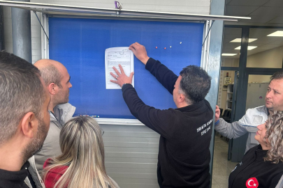 Türk Metal Bursa'da grev kararını fabrikalara astı, fakat tarih belirtmedi