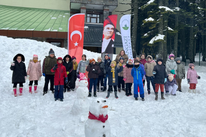 Osmangazi’de çocuklar kış neşesiyle buluştu