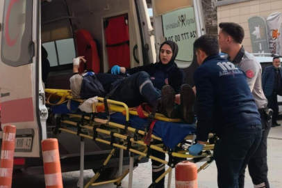 Bursa'da makineye sıkışan işçi ağır yaralandı