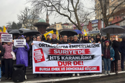 Bursa'da Kobanê'yle dayanışma eylemine saldırı girişimi